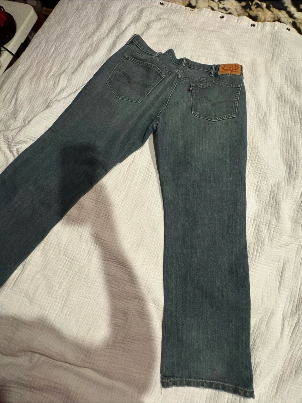 Levi's 559 Relaxed Straight Leg Jeans Men's 38x32 Blue Medium Wash Denim